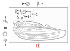 PORSCHE 718 BOXSTER 982 Heckleuchte hinten rechts 9P0945096C NEUES ECHTES