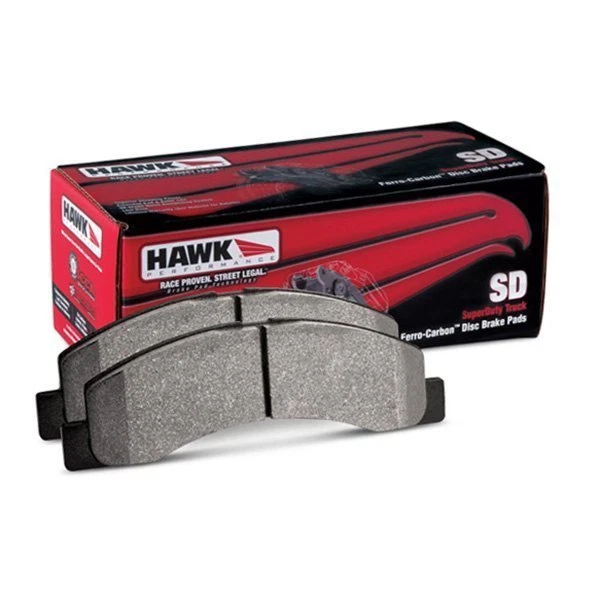Pastillas de freno delanteras Hawk HB552P.722 SuperDuty Truck para Dodge Ram 2500 2003-2008 Foto 2 de 3