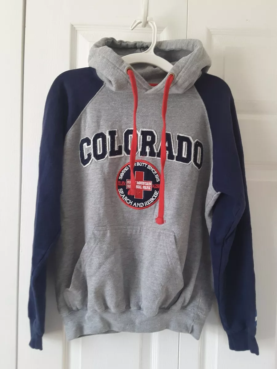 Rocky Mountain Gear Hoodie Search and Rescue Saving Your Butt Size XS  Colorado