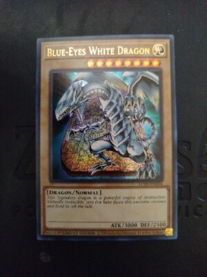 Blue-Eyes White Dragon Limited Edition - Holo Foil Ultra Rare Yugioh Card | eBay Blue-Eyes White Dragon Limited Edition - Holo Foil Ultra Rare Yugioh Card | eBay