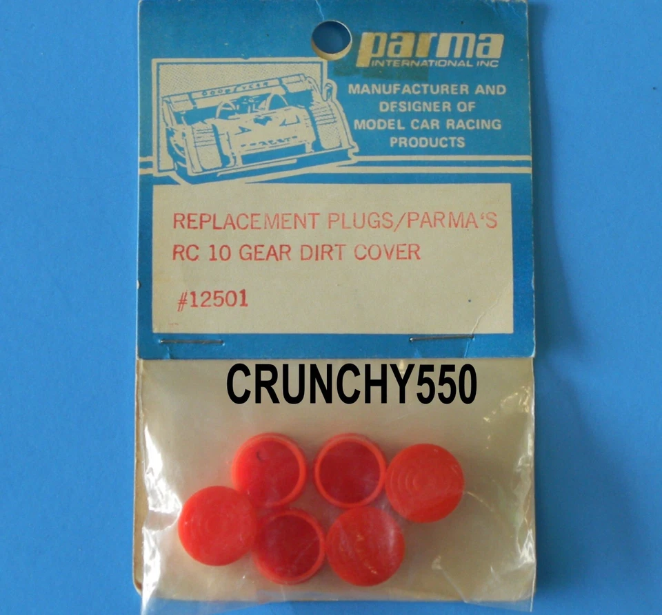 Vintage Parma Replacement Plugs for Associated RC10 Diff Cover 12501 RC Part - Image 2 of 3