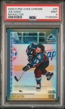 2000 O-PEE-CHEE CHROME REFRACTOR #85 JOE SAKIC PSA 9