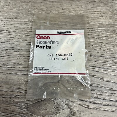 Onan 166-0245 Point Set Genuine Nos Oem Part Vintage