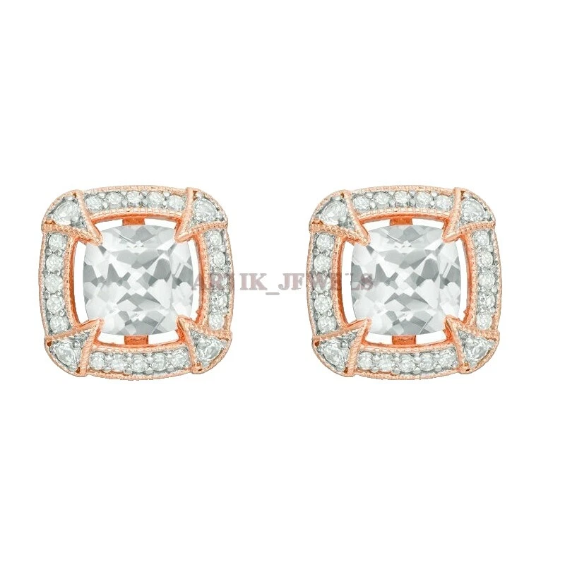 Topaz White Gold 18k Jewelry for Men