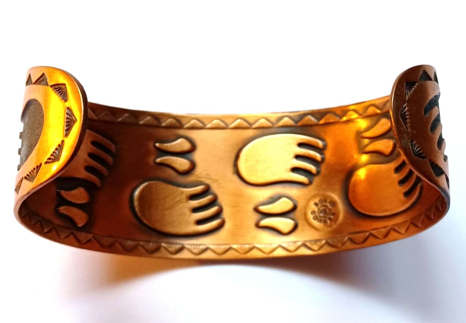 Vintage Bell Trading Co. Solid Copper Bear Claw D… - image 7