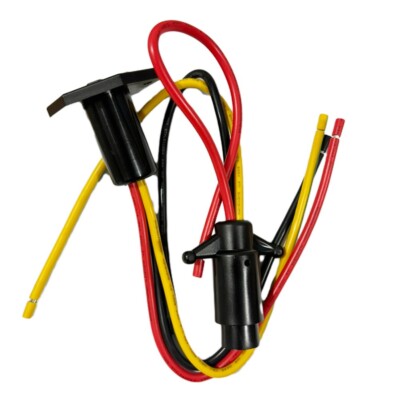 12-24V 10AWG 3 Wire Trolling Motor Receptacle Set Connector Socket for Boat