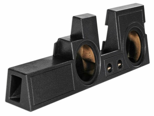 Rockville QBFORD09F350210 Duel Ported Subwoofer Box, 10 inch - Black