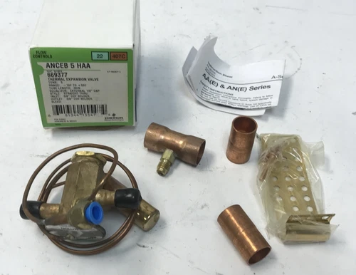 NEW! EMERSON ANCBE 5 HAA 5 TON THERMAL EXPANSION VALVE