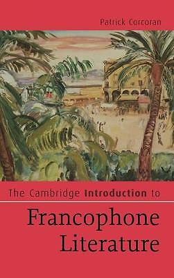 The Cambridge Introduction to Francophone Literature Corcoran Hardback
