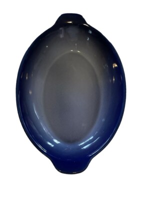 Nantucket Serving dish with handles Blue Oval shape 9.5 