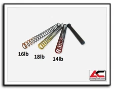 Sig Sauer P226 Complete Recoil Tuning Kit (14,16 & 18lb Springs + SS Guide Rod) 