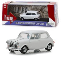 1967 Austin Mini Cooper S 1275 Mki Weiß The Italian Job 1:43 Greenlight 86551