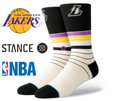 Genuine Stance Baseline NBA LA Lakers Premium Socks with