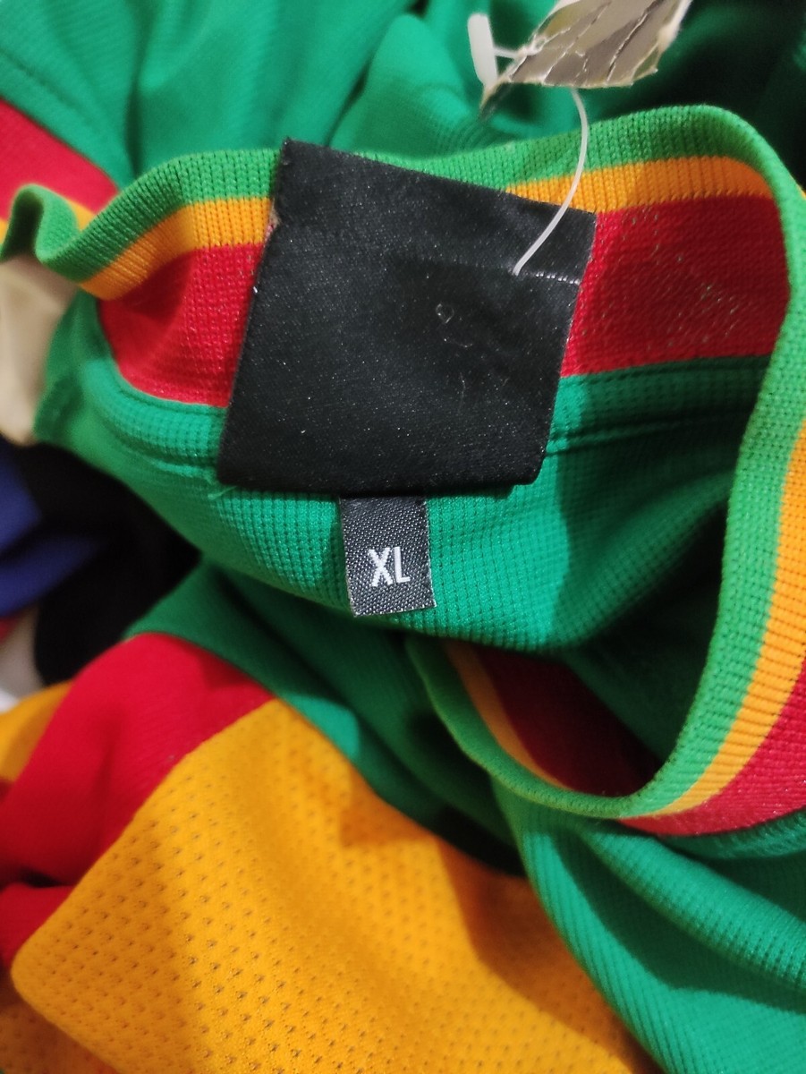 【正規品】le coq sportif 2002 セネガル代表 アウェイ XL セネガル代表 2002 le coq sportif ホーム半袖 ユニフォーム