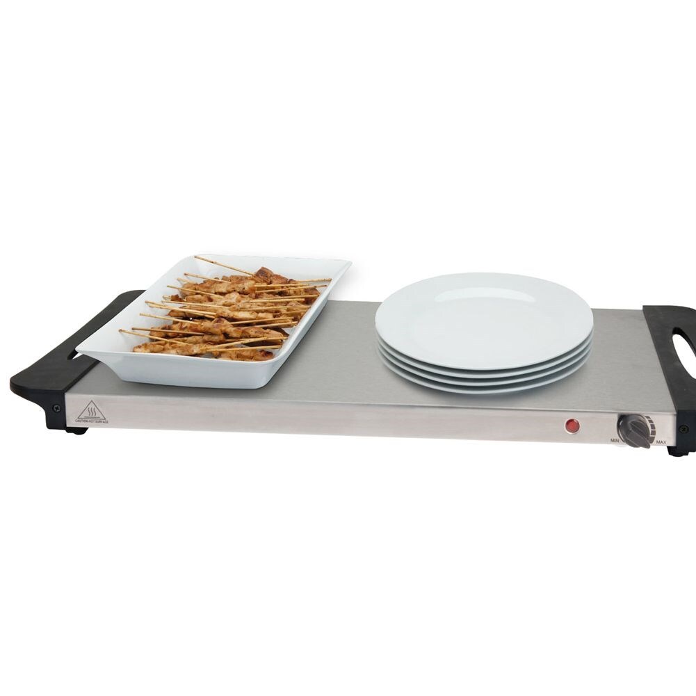 JJA Kerzen Speisewärmer Weiß - Flacher Teelicht Halter