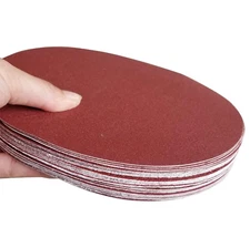 30 PCS 9 Inch NO Hole PSA Aluminum Oxide Sanding Disc Self Stick 5 Each of 80
