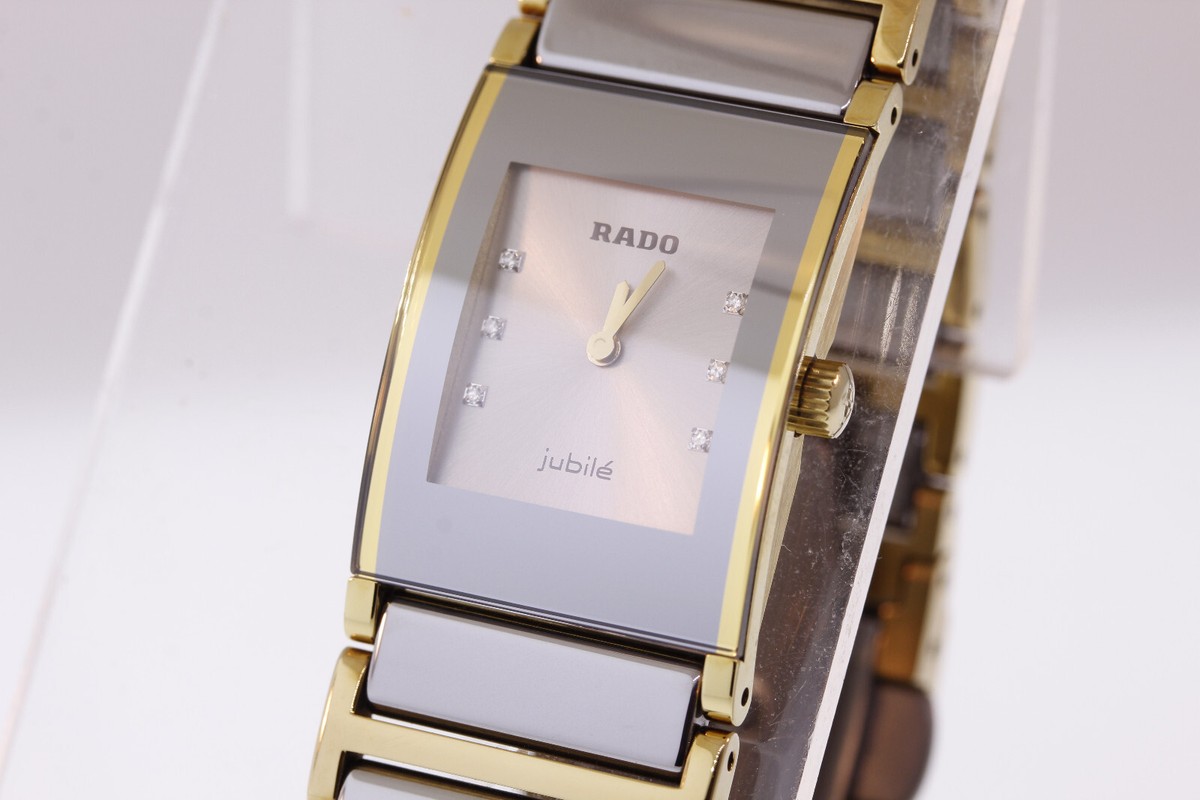 RADO 腕時計 シルバー/ゴールド RADO Men's DiaStar Original (38mm) Gold Dial / Two-Tone Stainless