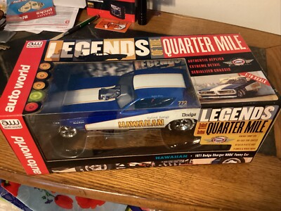 Auto World Legends of Quarter Mile 1/18 Roland Leongs HAWAIIAN