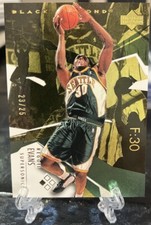 2003-04  Upper Deck UD Black Diamond Gold /25 Reggie Evan’s SuperSonics