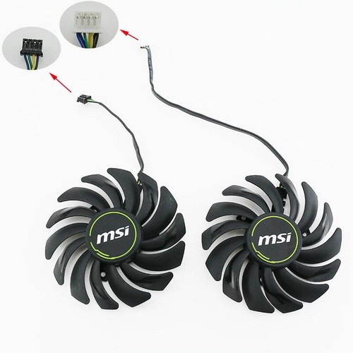 85mm MSI RTX 2060 2070 2080 Super VENTUS Graphics Card Fan Replacement TD29 - Picture 6 of 6