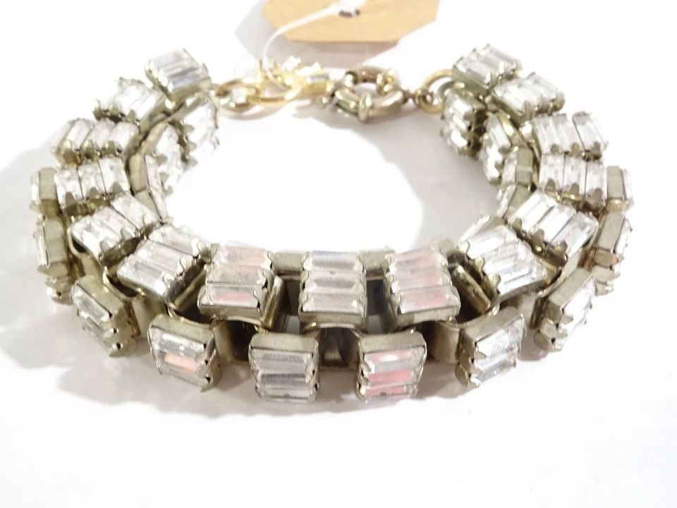 Pulsera Lee Angel para Neiman Marcus para mujer cristal baguette caja eslabones nueva con etiquetas 245 Foto 4 de 4