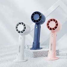 Portable Mini Hand Held Fan Desk Cooler Cooling Fan USB Rechargeable