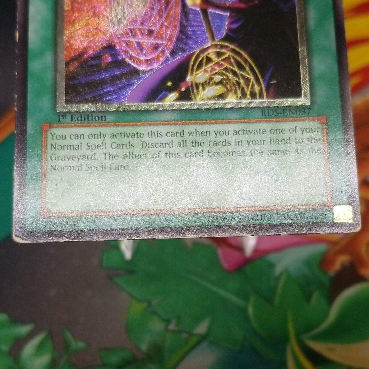 Serial Spell RDS-EN037 Lightly Played Ultimate Rare Holo 1st Serial Spell RDS-EN037 Lightly Played Ultimate Rare Holo 1st