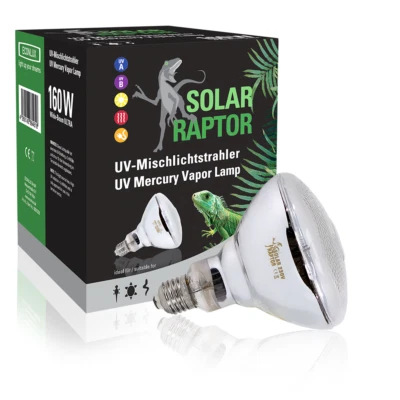 ECONLUX Solar Raptor UV Mischlichtstrahler mit Optimalen UV & Wärme 160w