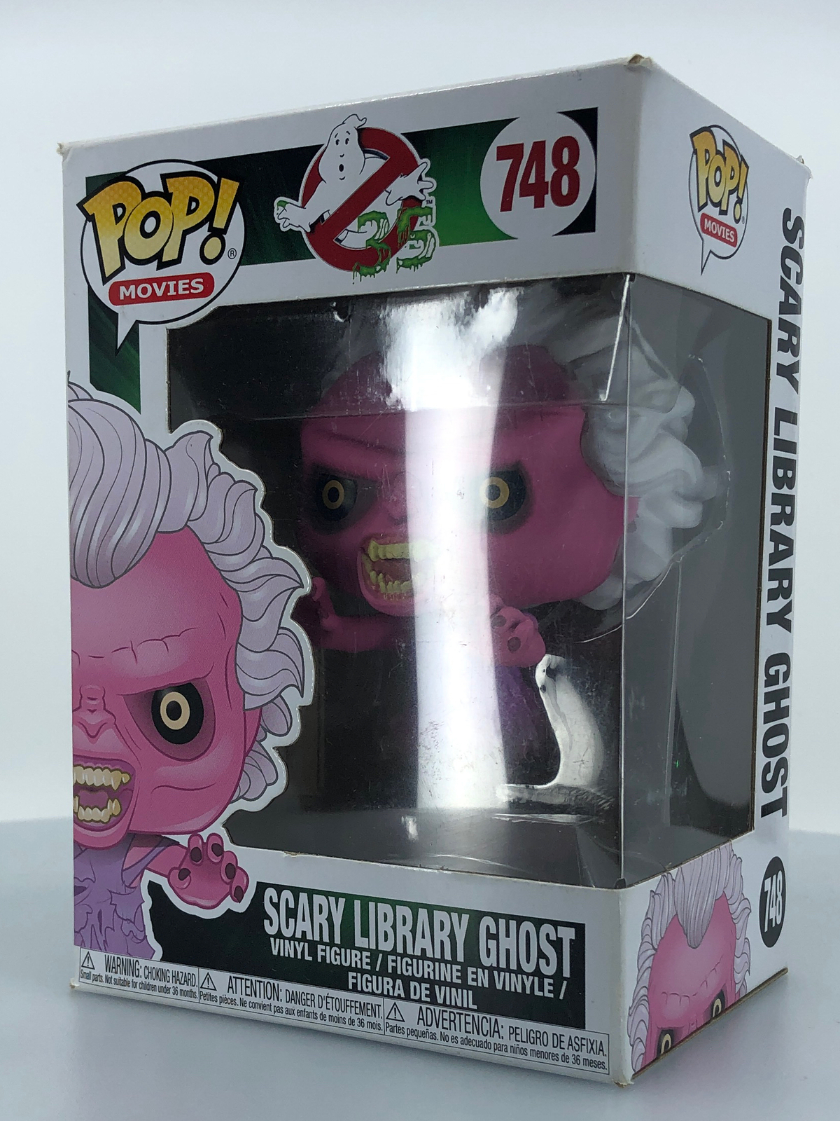 Funko POP! Movies: Ghostbusters – Scary Library Ghost Sammelfigur Aus Vinyl (ca. 10 Cm)