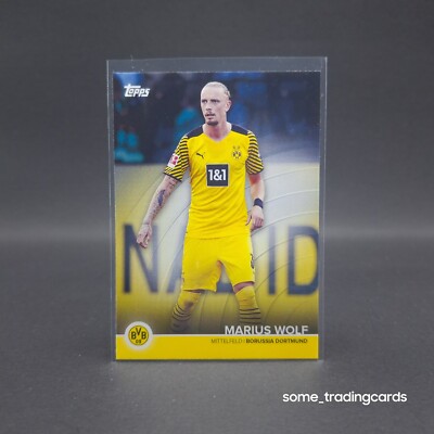 Topps Borussia Dortmund Team Set 2021/22 BVB-MW Marius Wolf