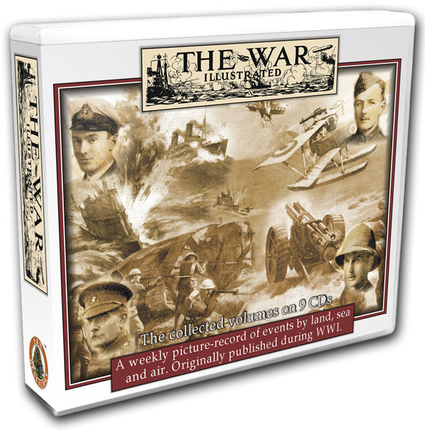 The War Illustrated Magazine - Issues 1-233, 9 Volumes (WW1)