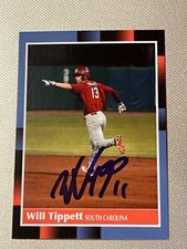 South Carolina Gamecocks WILL TIPPETT Signed Card