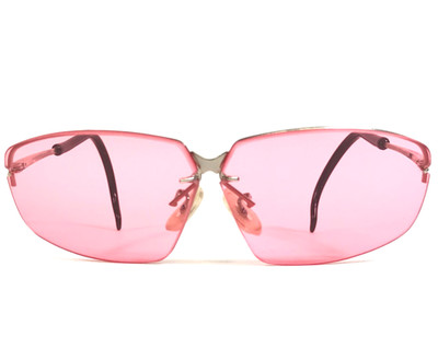 Vintage Decot Sunglasses REVEL Silver Frames with V-Lite Rose Medium #2 Lenses