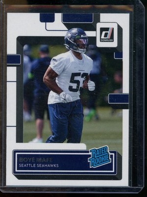 2022 Donruss Boye Mafe Rookie Seattle Seahawks #368