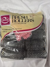 VTG 1977 Goody Ball Tip Brush Rollers 10 Jumbo Hair 9581/4 Sealed New Old Stock
