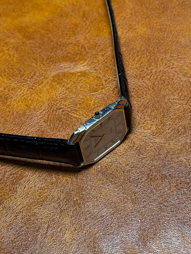 A156 Rare Working Seiko Dolce Rectangular Watch f… - image 10