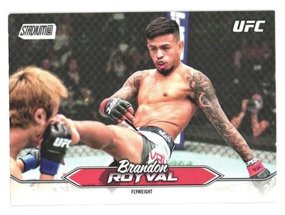 2025 Topps Stadium Club UFC Ultimate Fighting Brandon Royval