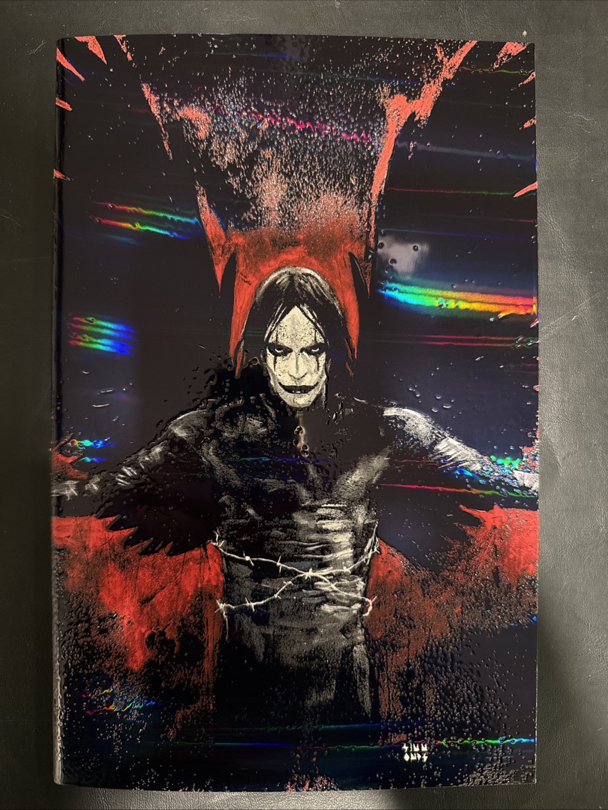 The Crow #1 - Martin Simmonds EMBOSSED VIRGIN (2025 NYCC) LTD 50 w/COA - NM/M