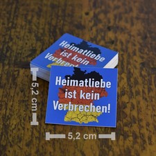 100 Aufkleber Deutschland Sticker AFD Patriot...