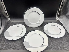 4 Christopher Stuart Optima Angles Salad Plates Art Deco
