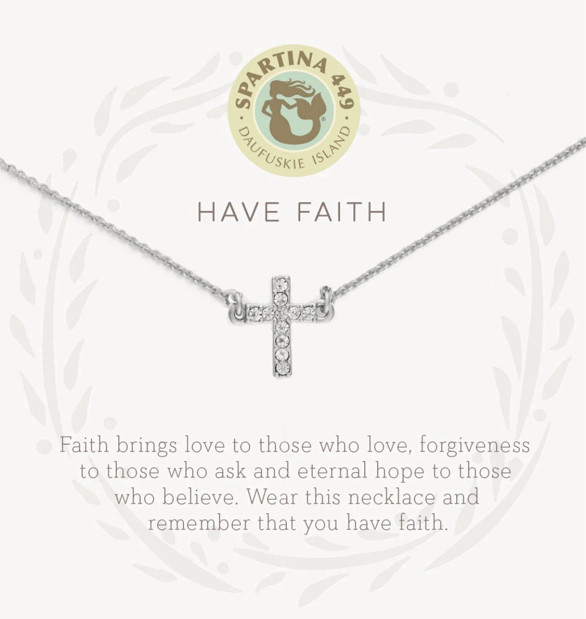 Sea La Vie Spartina 449 Cross Pendant & Earrings Set