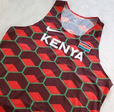   Nike Team Kenya Aeroswift Red Racing Singlet Men's Size XL CV0371-673 NWOT  