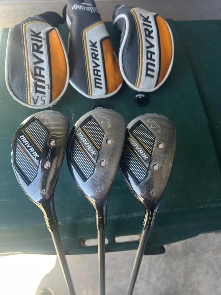 Callaway Mavrik Hybrid #4 20°, #5 24*, # #6 27*, Catalyst 5.0 55g Sr. Flex RH - Image 4 of 4
