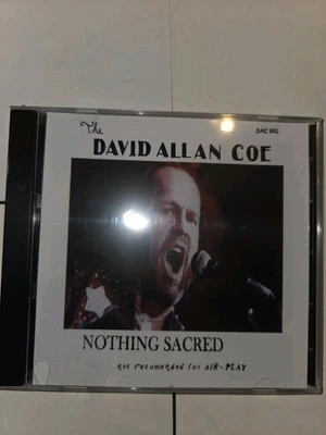 David Allan Coe Nothing Sacred X-Rated Hits allen New Sealed CD - Image 1 of 2