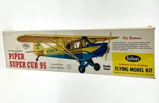 Guillow's Piper Super Cub 95 Flying Model Kit 303 Sealed Original Shrink-Wrap
