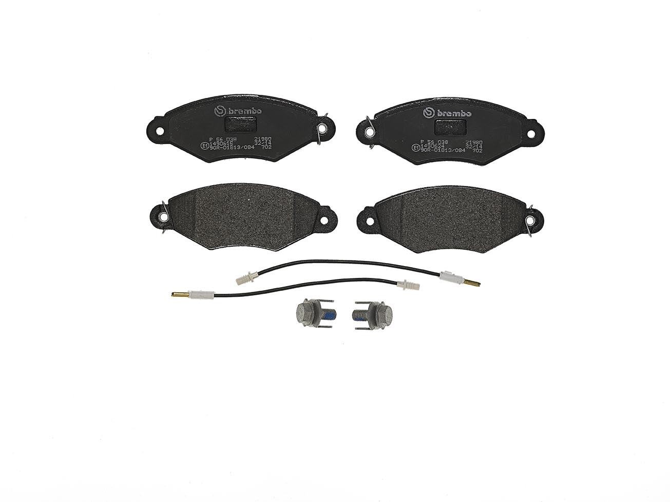 Brembo Bremsbelagsatz P 56, Vorne Größe 038 P 56 038 - Bild 8