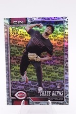 Chase Burns Opening Day Foil SP RC 2026 Topps Series 1 Celebration  #34 Reds