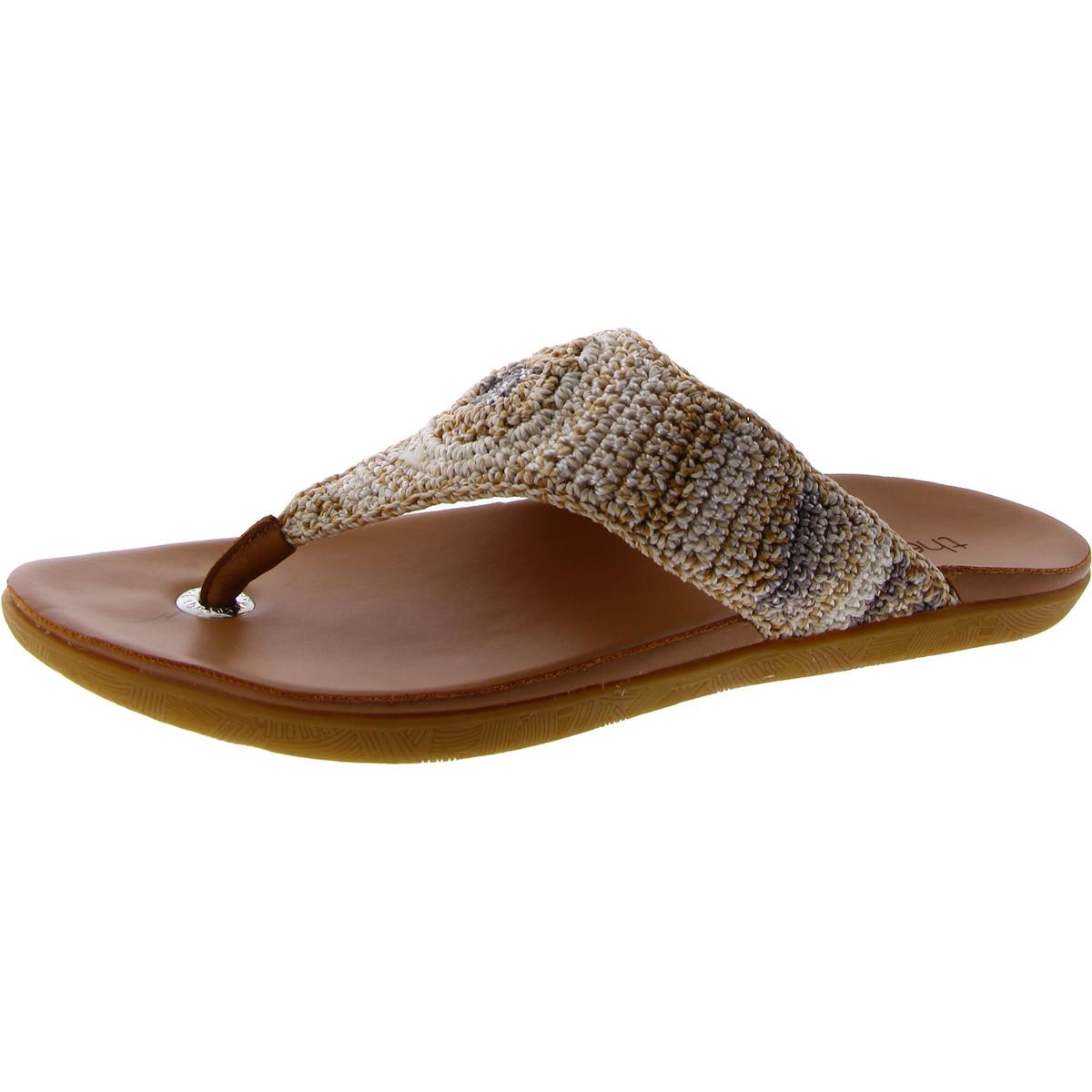 Женские плетеные шлепанцы-слипоны цвета слоновой кости Sak 7 Medium (B,M) BHFO 4086