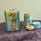 Aladdin Disney Magic Kingdom Mickey Mouse Metal Lunchbox w/ Thermos — photo 2
