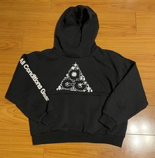 Nike ACG Icon Black Oversized Hoodie Fleece Sweatshirt Youth Large